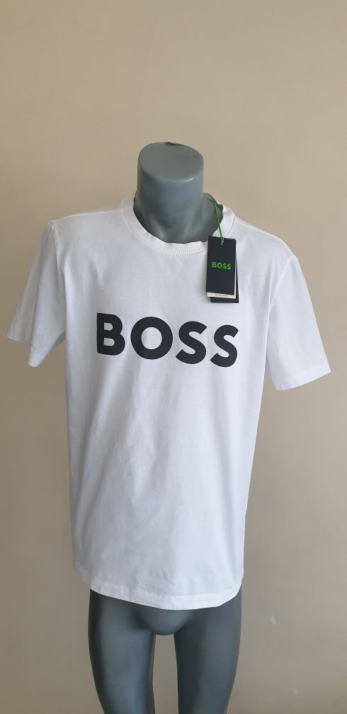 Hugo Boss Cotton Mens Size L НОВО! ОРИГИНАЛ! Мъжка Тениска!