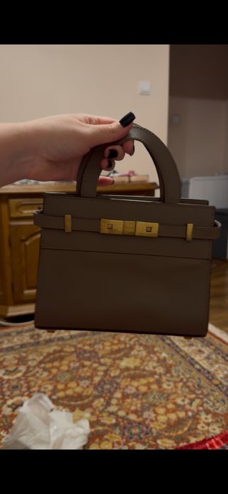 Geanta Saint Laurent de piele