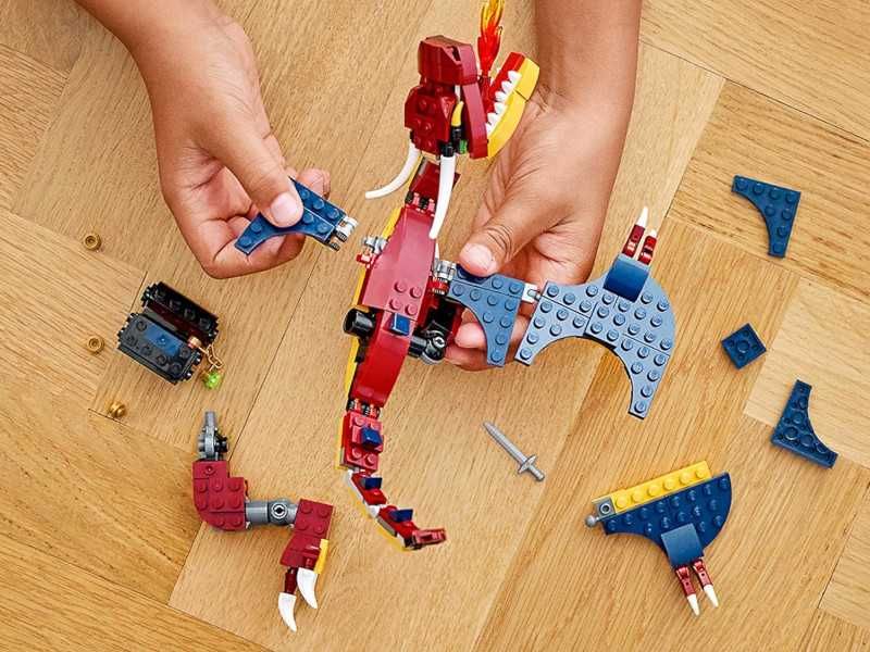 НОВИ! LEGO® Creator 3in1 31102  Огнен дракон