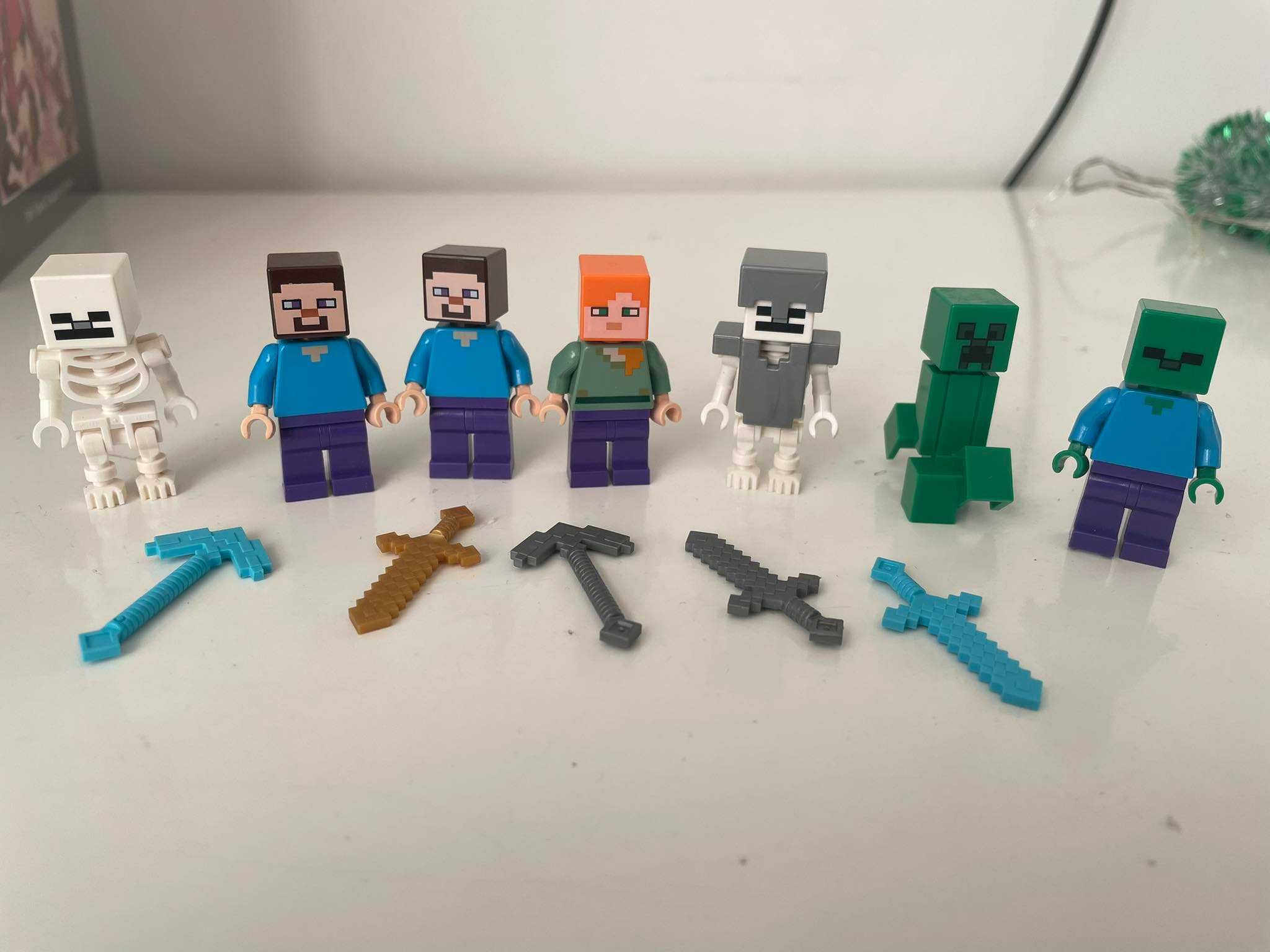 Фигурки на Lego Minecraft