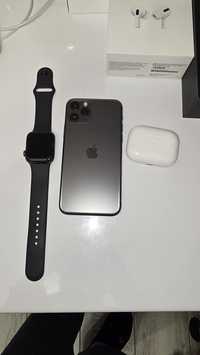 Iphone 11 pro 256gb Apple Watch 6 se lte Airpods Pro Pachet