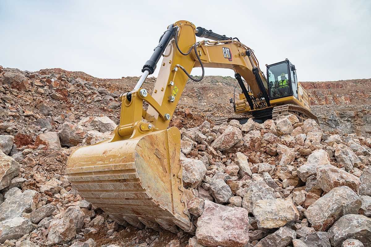 Гусеничный экскаватор CAT 350 (ковш 3м3)