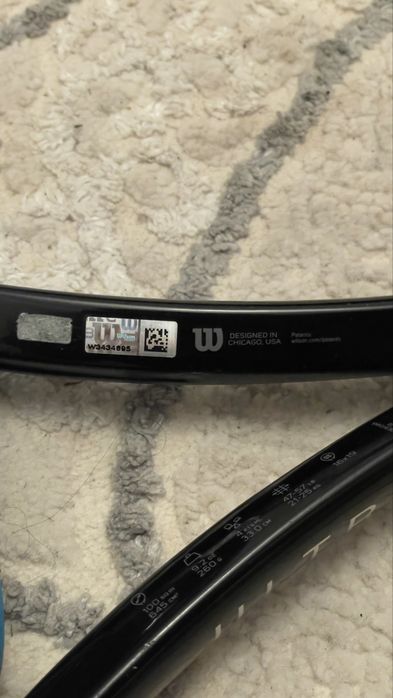 Racheta tenis Wilson Ultra 100UL V3.0, Maner 3, Albastru/Gri