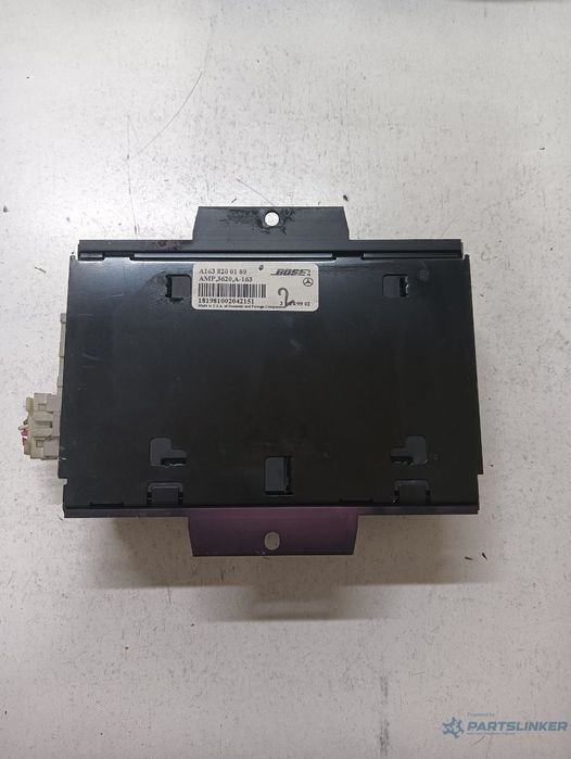 Amplificator audio MERCEDES-BENZ M-CLASS W163 1998 - 2005 A1638200189