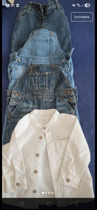 Lot hainute pentru bebelusi