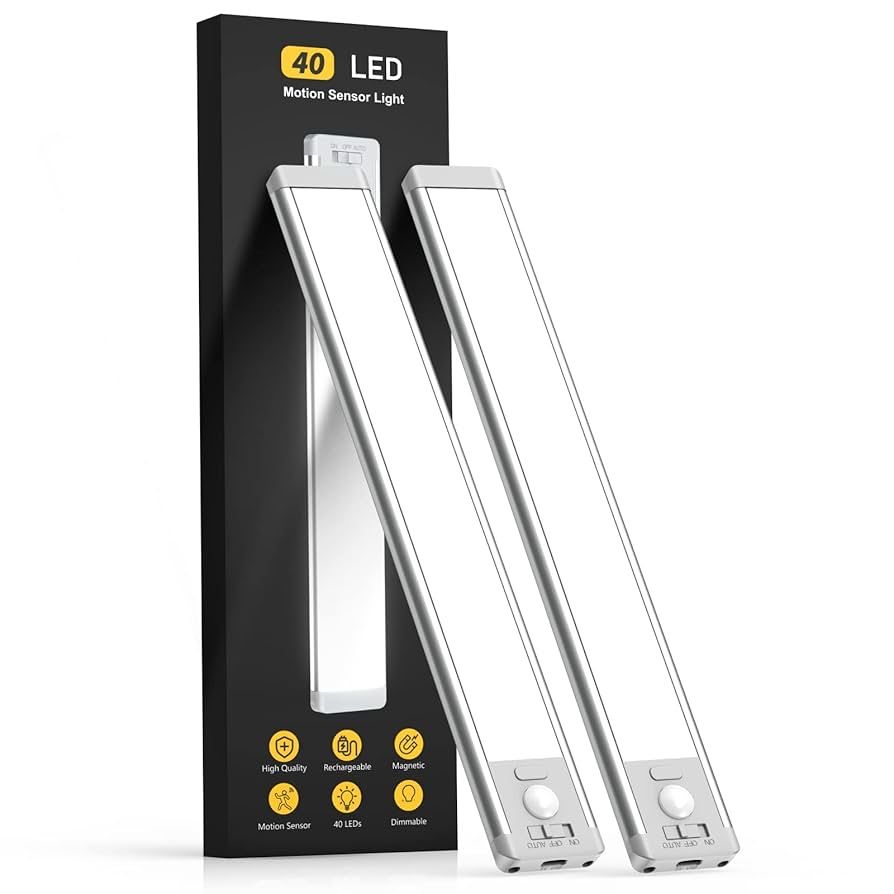 Lampa LED cu senzori de miscare - fara cabluri, ideala pentru dulap, b