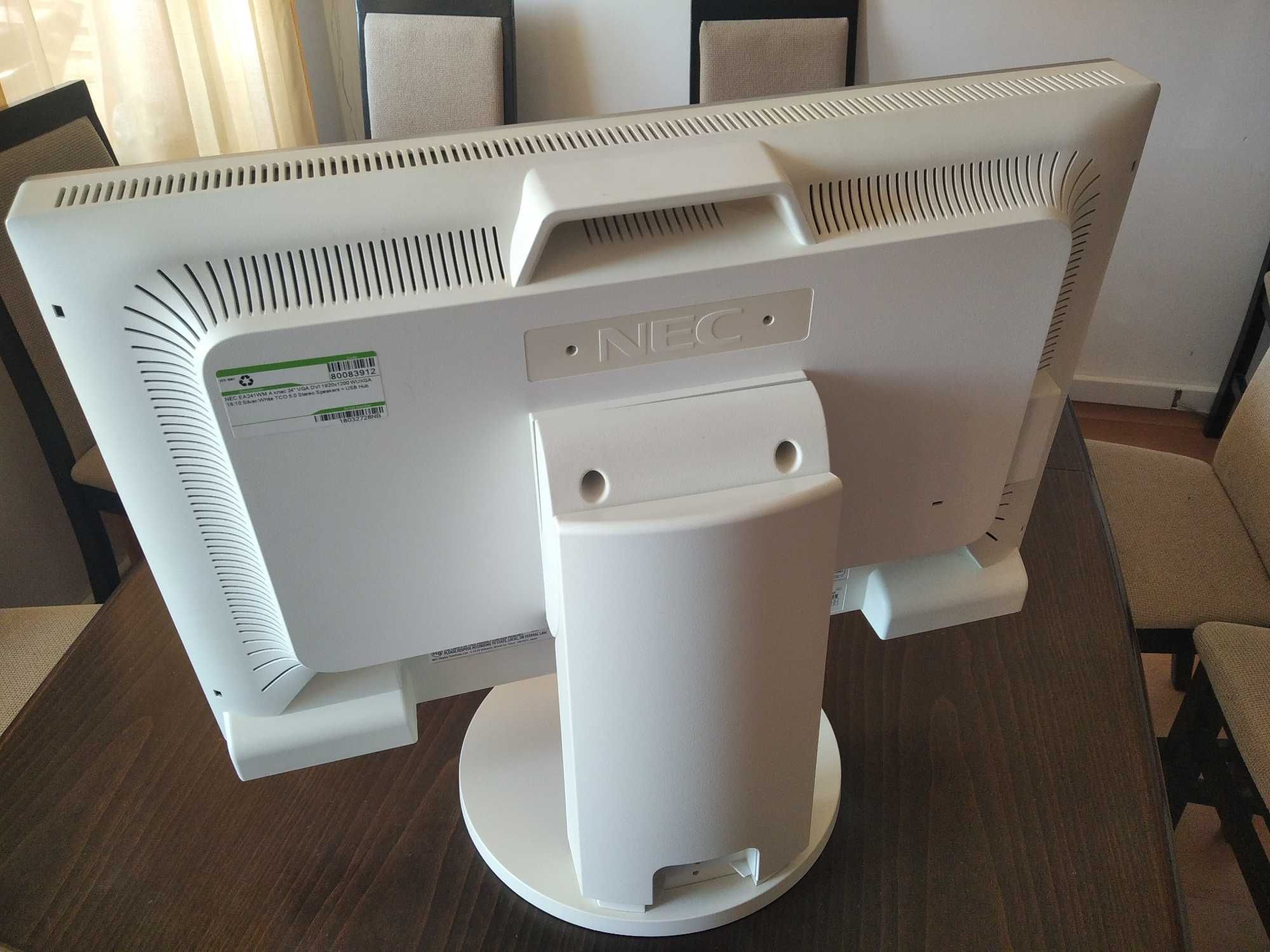 Професионален монитор NEC 61,0cm (24") 1920x1200 TFT WUXGA - отличен