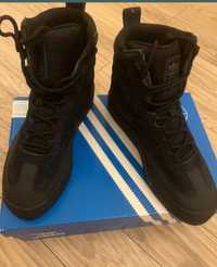 Продам кроссовки Adidas SAMBA BOOT W черные  натур замша р 40