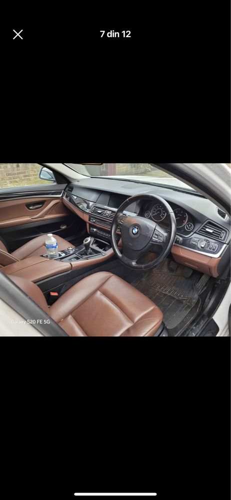 Interior piele dakota brown bmw f11 scaune si banchete