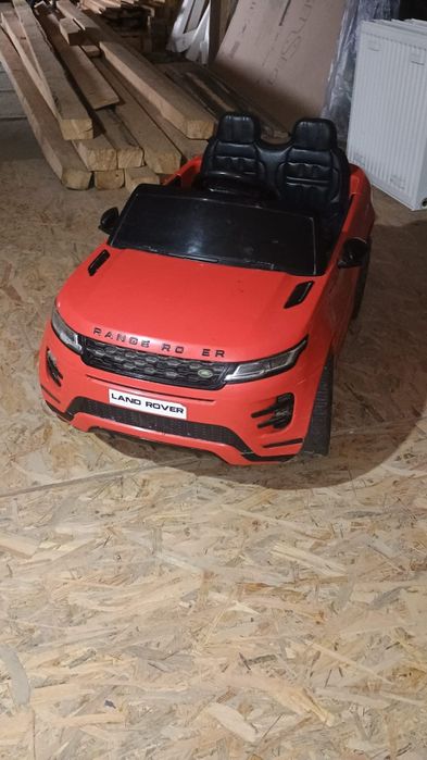 Mașinuță electrica Land ROVER 4x4 12v-140w funcționează ca nouă