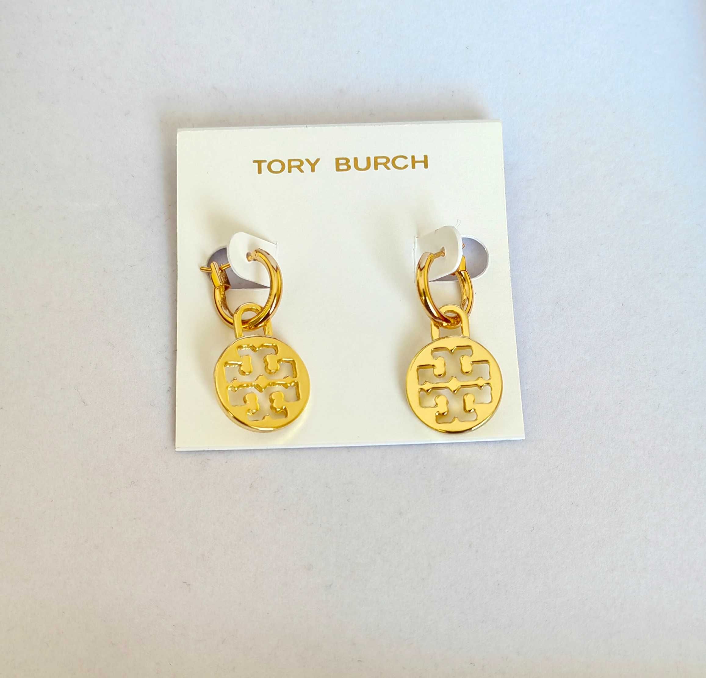 Обеци Tory Burch - Miller hoop earrings