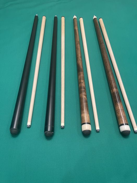 Tac / tacuri pentru biliard maro sau negre