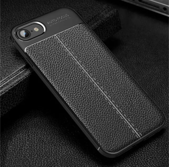 Bumper Antisoc model tip PIELE pentru iPhone SE 2022