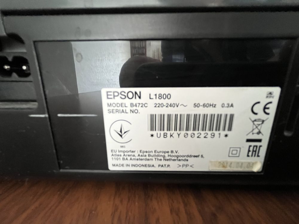 Принтер EPSON L1800