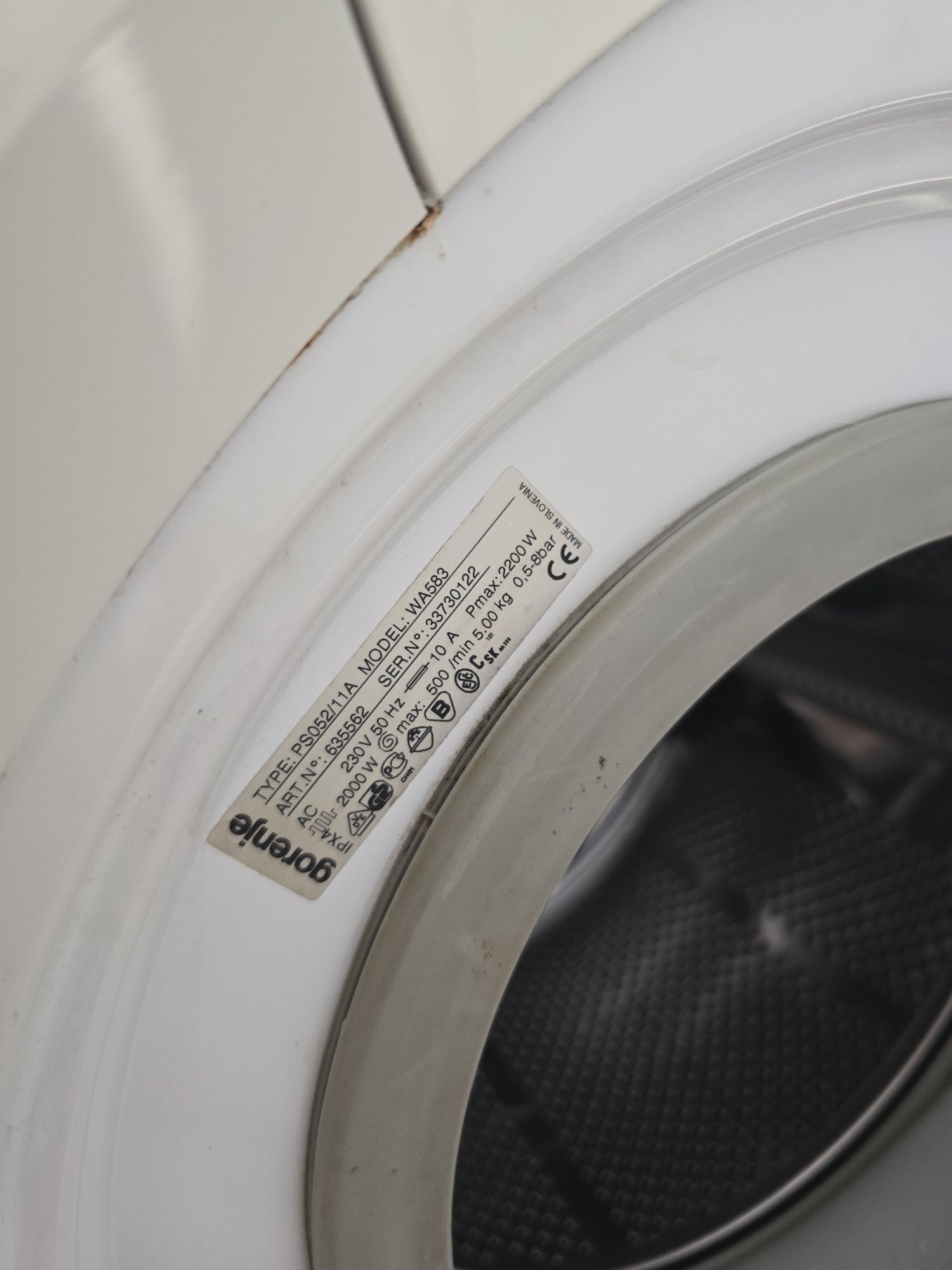 Продавам пералня Gorenje