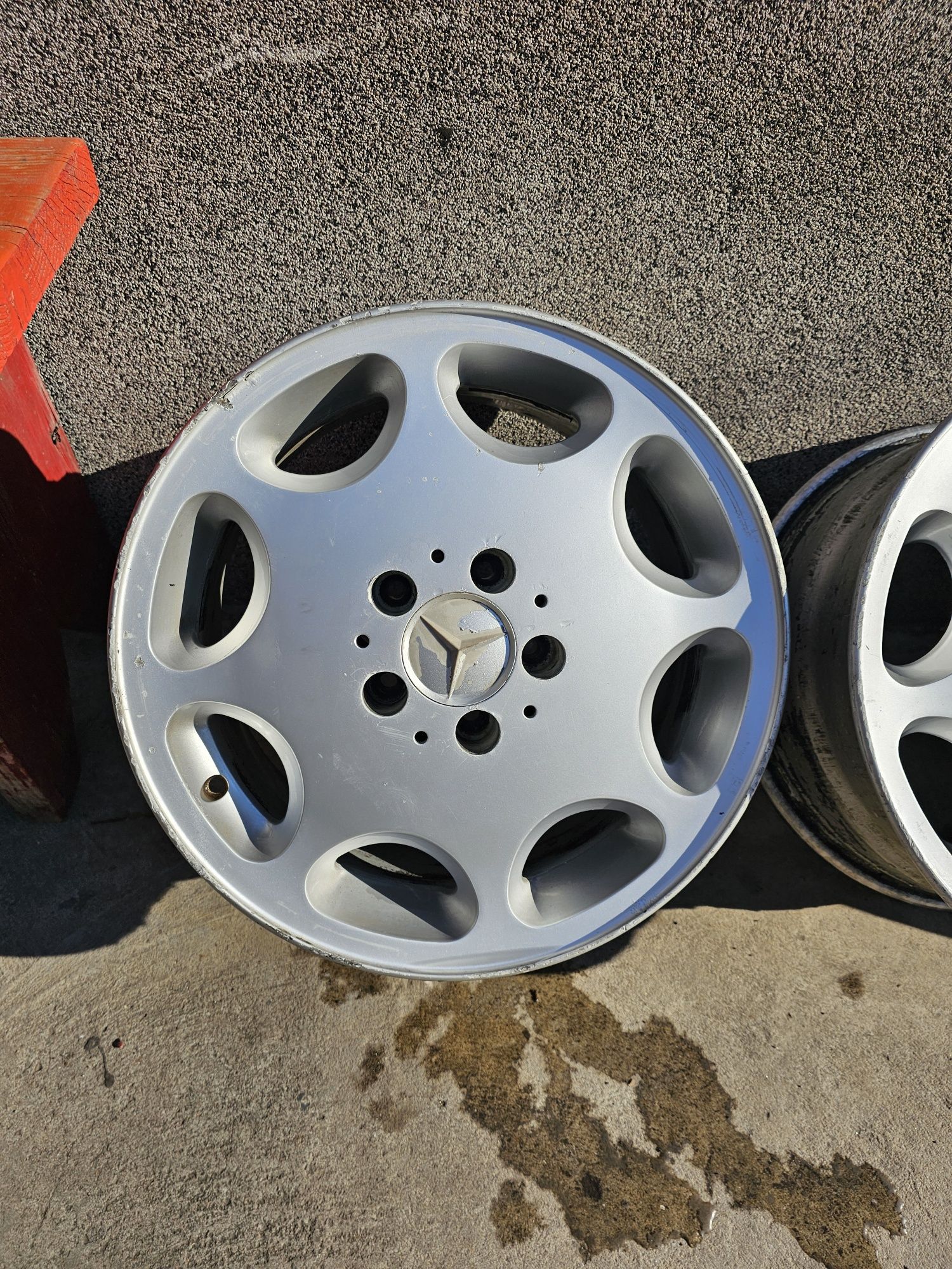 Jante R16 Mercedes W124 E500 originale 5x112 , Setup foarte RAR