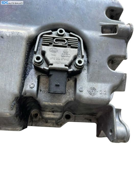 Baie de Ulei cu Senzor Nivel Volkswagen Golf 5 Plus 2.0 TDI CFHB CFHC BKD AZV CBDA BMM CLCA CBDB CBDC 2004 - 2009 Cod 03G103603AD 03G103603Q [B4080]