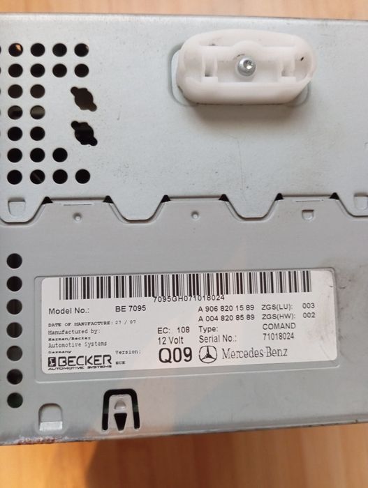 Casetofon auto Mercedes -Benz