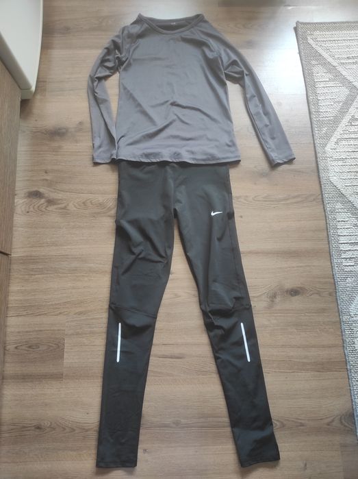 Дамски клин черен Nike