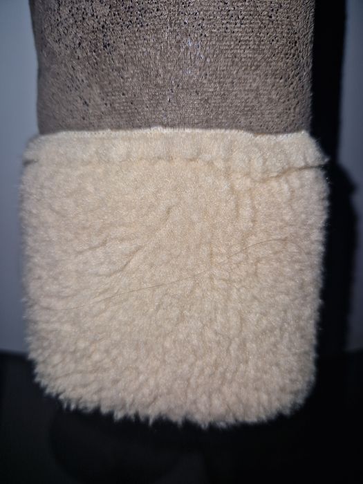 Пухено яке с качулка, чисто ново