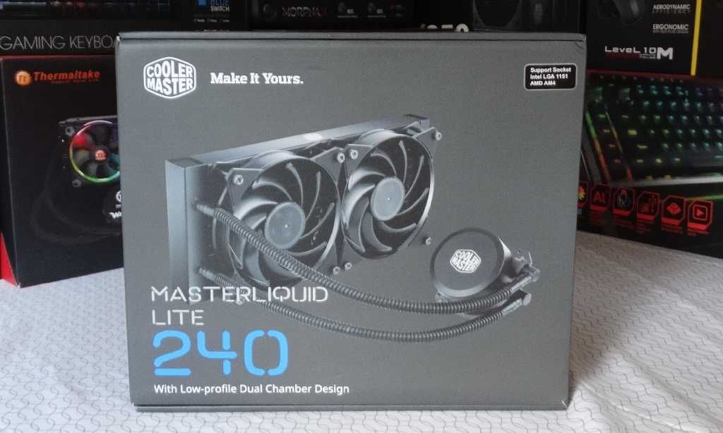 Водяной кулер master liquid lite 240