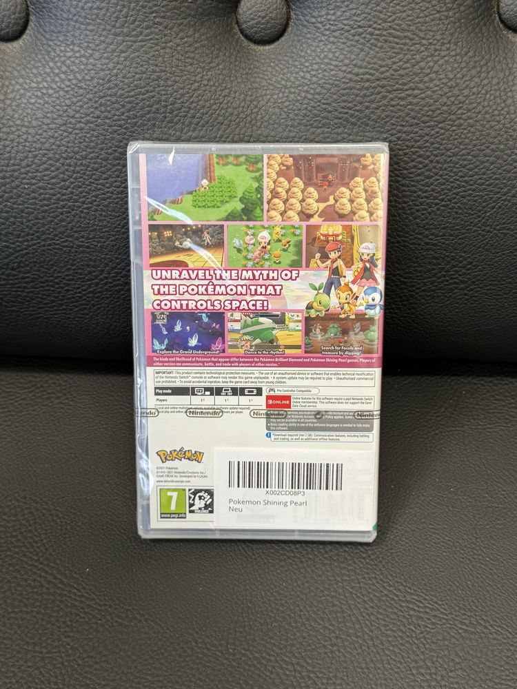 Продавам Pokemon Shining Pearl Nintendo