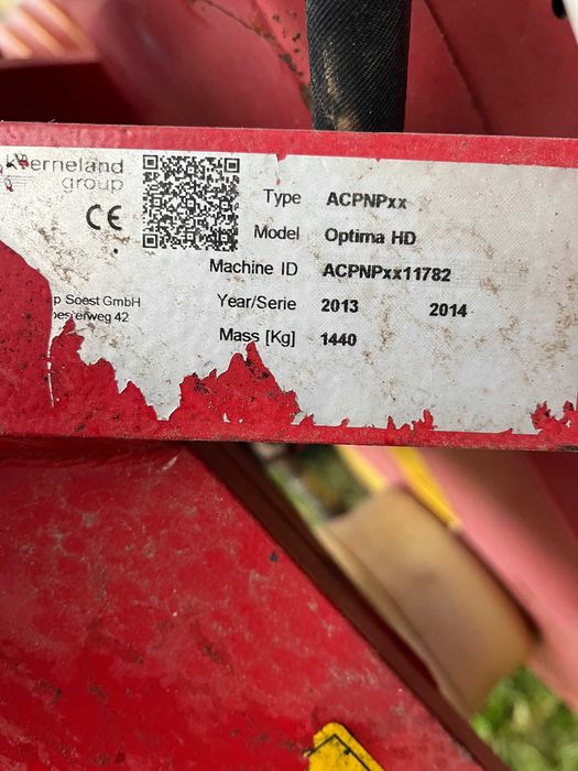 Vand semanatoare Kverneland Optima Hd