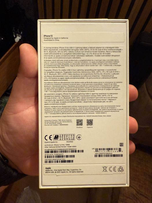 Iphone 13 Pink 128gb