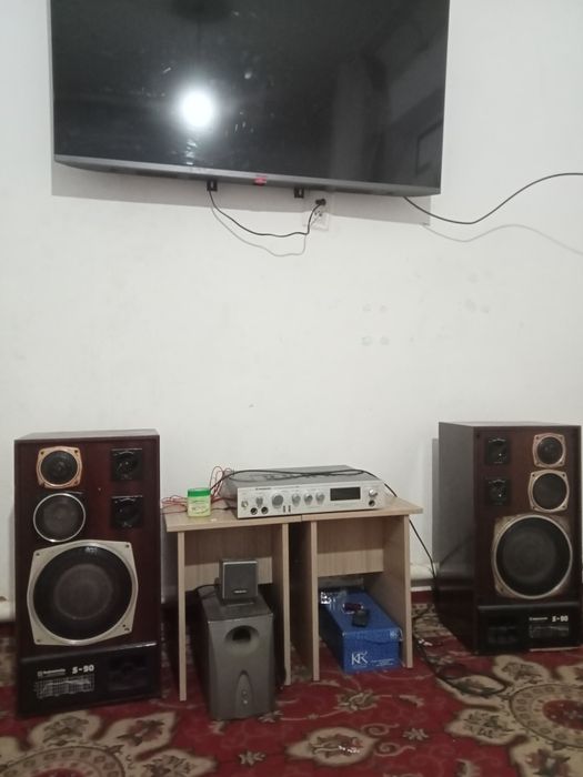 S90 калонка сатылады усилитилимен