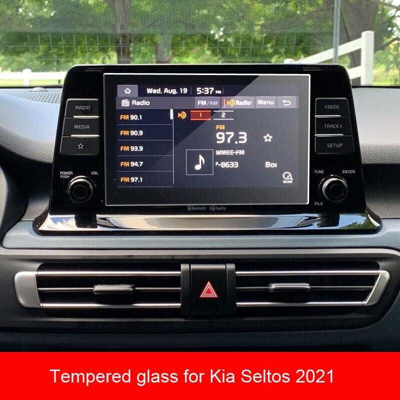 Продается защитное стекло на 8" монитор KIA Seltos 2021