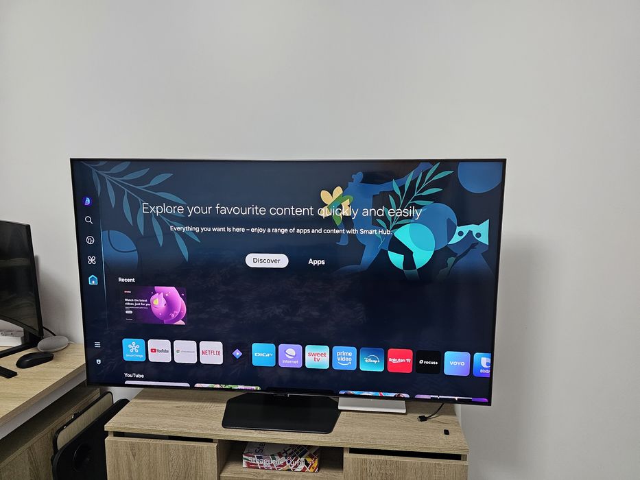 Vand Televizor SAMSUNG QLED 55Q80C, 138 cm, Smart, 4K Ultra HD, 100 Hz