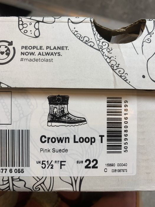 Детски ботуши / боти Clarks - 22 номер