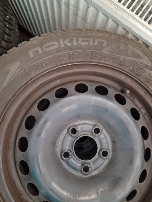 Set jante tabla+anvelope de iarna nokian dot2022