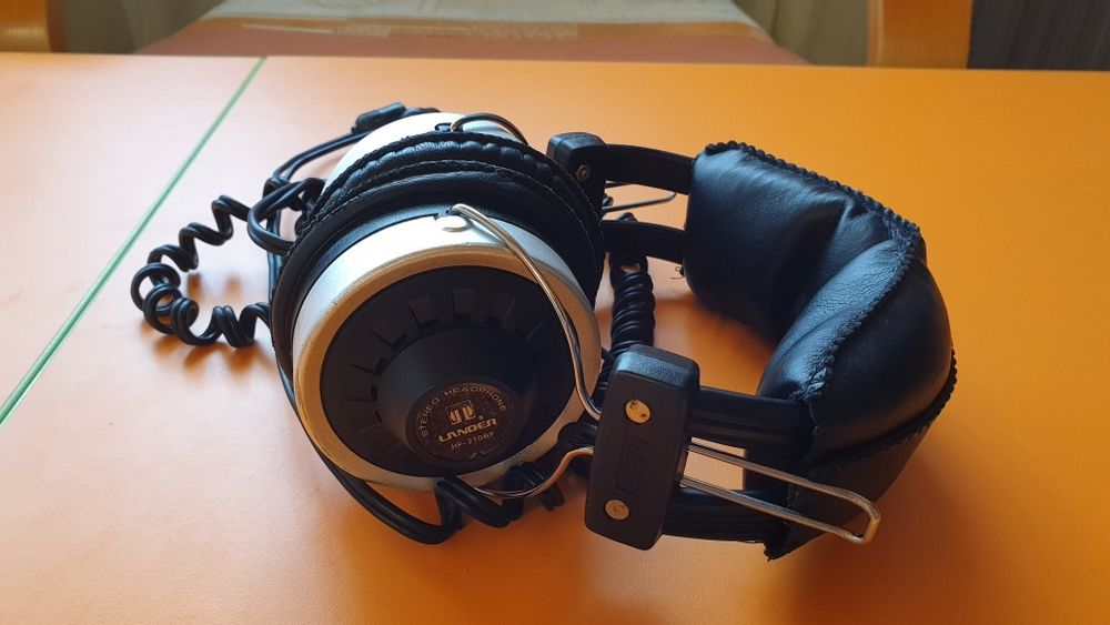 Căști audio vintage Lander hp-210bp