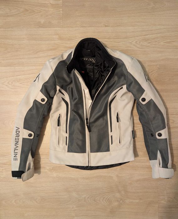 Geaca moto dama ADRENALINE (mesh), marime 34 + Manusi piele Nordcode S