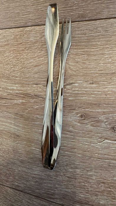 Винтидж елегантна щипка за сервиране, 20см, 18/10