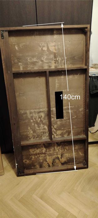 Suport Decorativ Televizor Perete Oak Spirit Stejar Masiv Mobexpert