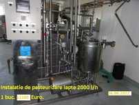Utilaje procesare  lapte