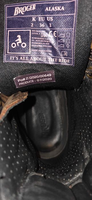 Мото обувки кубинки женски 36 Broger