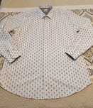 Cămașa albă cu model flamingo, de la Next , pt bărbați , măsura 46(XL)