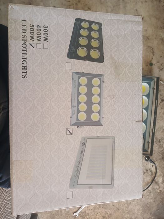 Прожектор новый қолданылмаған