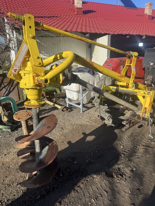 Sfredel burghiu foreza gropi pamant