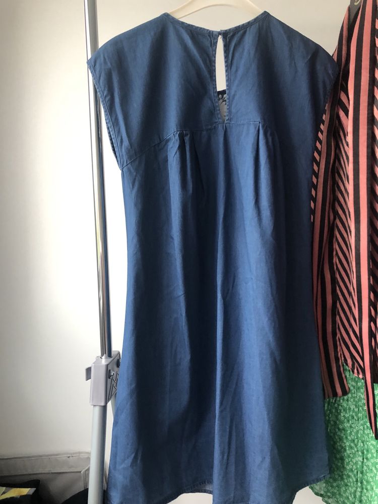 Rochie denim-tencel Mango