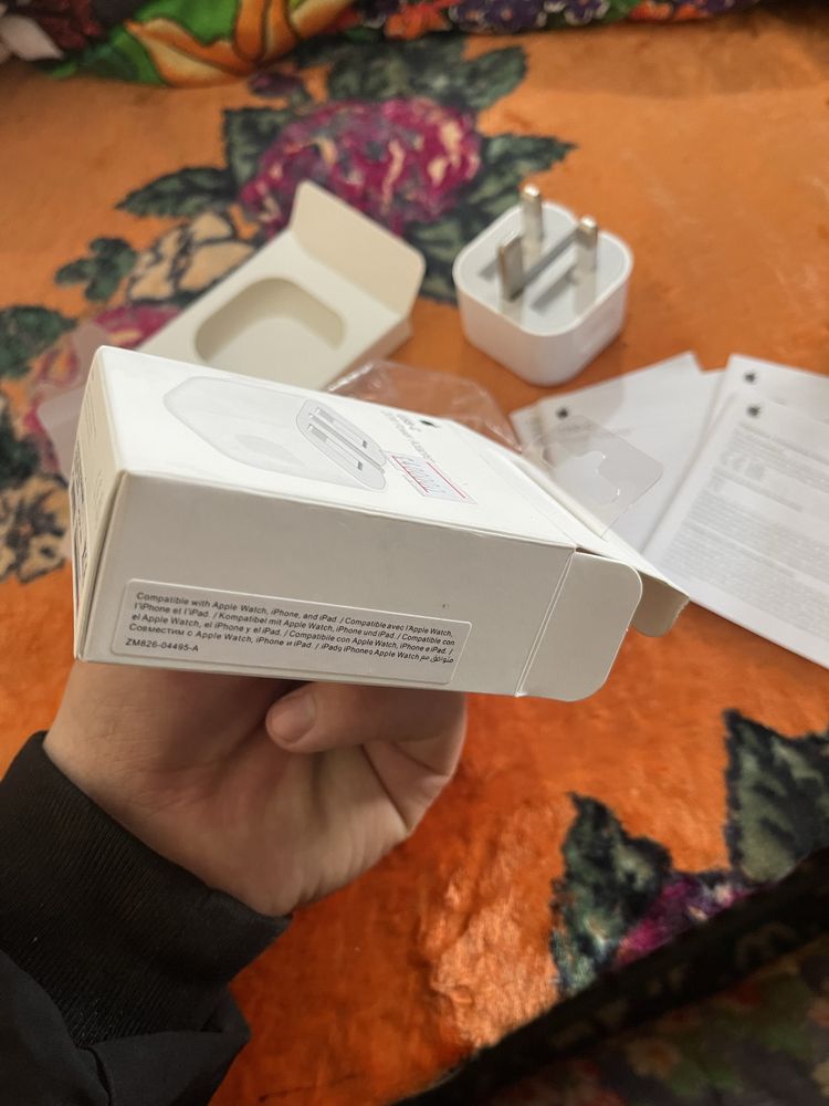Галовка galovka Iphon apple зарятка zaryadka kabel кабел 20watt