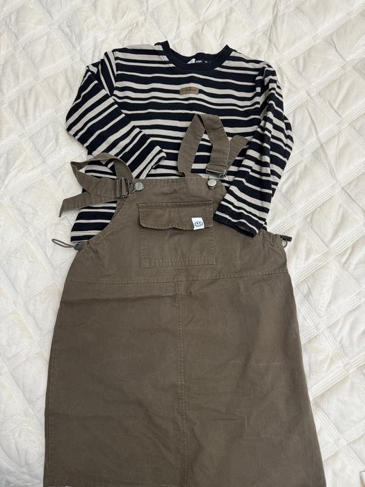 Двойка сарафан и лонгслив оба за 5000