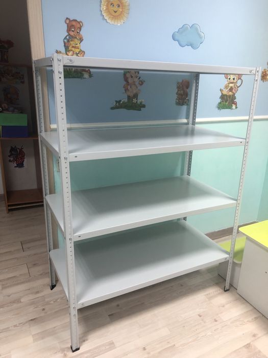 Металлические стелажи новые