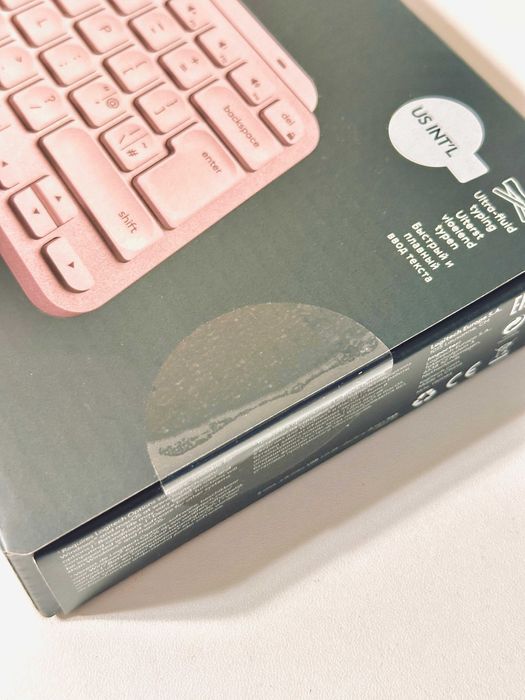 Tastatura Logitech MX Keys Mini, layout US INTL, Rose - SIGILATA
