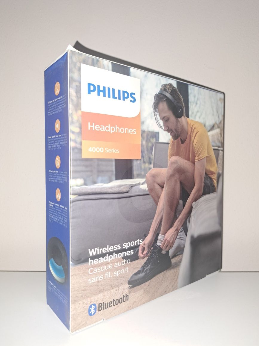 Casti Philips SIGILATE wireless Bluetooth muzica telefon