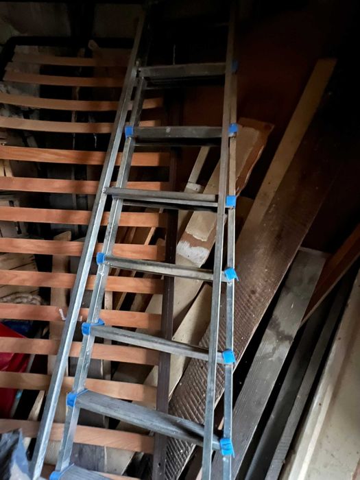 Scara din aluminiu pliabila, 8 trepte