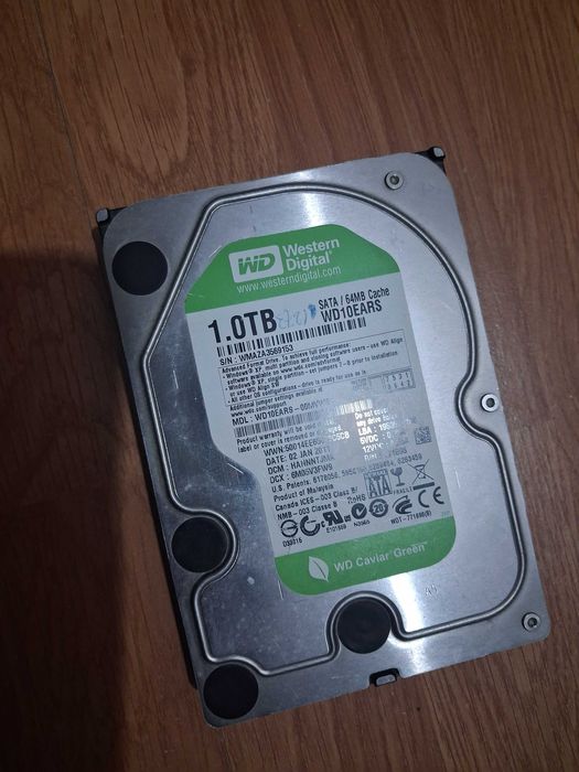 HDD 1tb Wester DIgital WD Green 3.5inch Desktop SATA3.0
